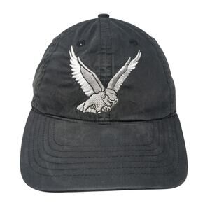 Owl Logo Baseball Cap Black One Size Adjustable Embroidered Fersten Worldwide